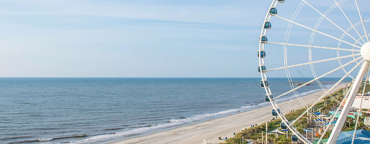 Myrtle Beach SkyWheel, coastline