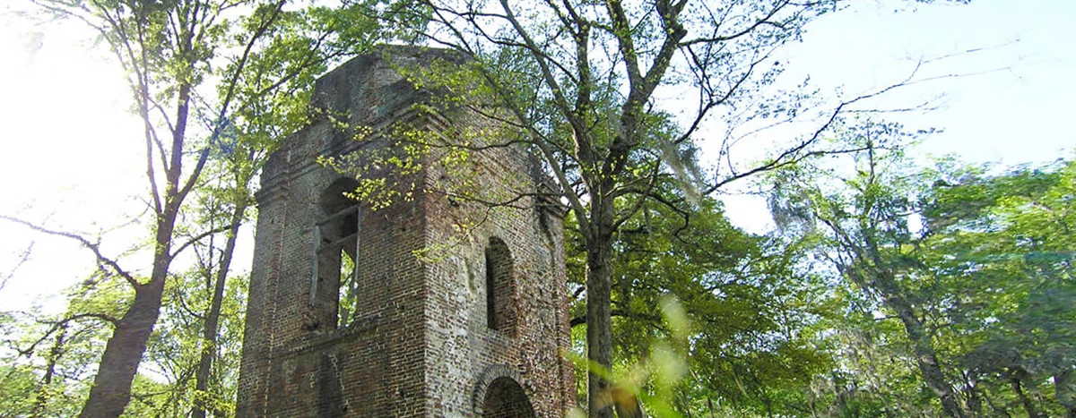 ruins at Colonial Dorchester State Historic Site