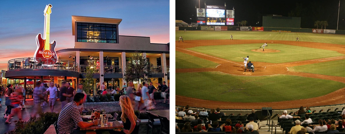 Hard Rock Cafe, baseball game