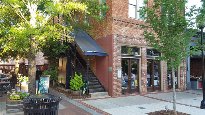 Front view of Soby's 