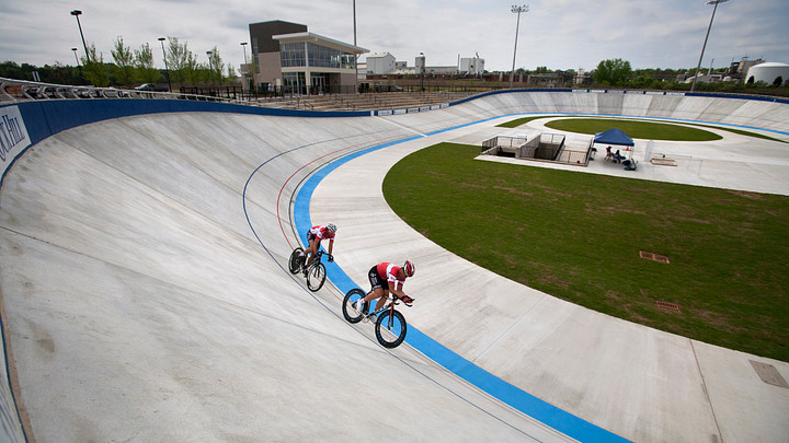 cycling race at the Rock Hill Velodrome