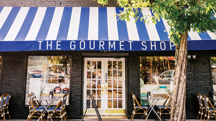 exterior of The Gourmet Shop